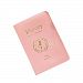 Fashion Story Passport Cover Holders Wallet Case Travel Pouch Bag Passport Holder Protect Organizer 13.3cm*9.2cm (Pink)