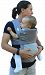 Tootsie Mama Travel Mai Tei Soft Baby Carrier with Detachable Cover - Grey - Frontpack, Sidepack, and Backpack
