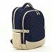 Luisvanita Diaper Bag Travel Backpack Baby Bag with Changing Pad and Stroller Buckle (Navy Dot) by Luisvanita