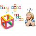 AxiEr 198-piece DIY 3D Magnetic Building Blocks Magnetic Tile Set Educational Toys Set for Kids Children