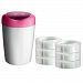 Tommee Tippee Simplee Pail with 6 Refills - Pink by Tommee Tippee