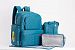 SoHo Collection, Manhattan 5 pieces Diaper BackPak Set * Limited Time Offer! * (Cambridge Teal)