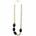 Mama & Little Rachel Silicone Baby Teething Necklace for Moms - Nursing Necklace in Black - Teething Beads and Baby Teething Toys