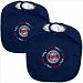 Baby Fanatic Team Color Bibs, Minnesota Twins, 2-Count by Baby Fanatic