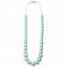 Mama & Little Anna Silicone Baby Teething Necklace for Moms - Nursing Necklace in Sweet Mint - Teething Beads and Baby Teething Toys