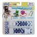 Stop the Dropsy 3-in-1 Combo Pack (Grape Blue & White Chevron)