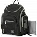 Baby Boom Places & Spaces Back Pack Diaper Bag, Black/Gray by Baby Boom