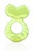 Nuby Silicone Teethe-eez Teether with Bristles, Includes Hygienic Case, Green