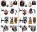 Star Wars Episode VII The Force Awakens Temporary Tattoos Birthday Party Favors by New