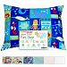 Dreamtown Kids Organic Cotton Woven Toddler Pillowcase - (Under the Sea) 14 X 19 by Dreamtown Kids