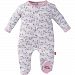 Magnificent Baby Tortoise and Hare Footie, Pink, 6 Months