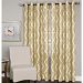 Elrene Home Fashions Medalia Window Panel (Toasted Wheat) - 52 x 95 (Single Panel Only) by Elrene
