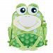 Green Frog Friends Little Kids Backpack, Lunch bag, School bag for Toddlers and Kids, Cute Frog Design
