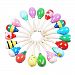 Toy-Bessky® 1PC Cute Kids Wooden Ball Mini Percussion Musical Instruments Sand Hammer Children Toys Gifts {Send at random}