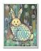 The Kids Room by Stupell Distressed Woodland Rabbit Rectangle Wall Plaque by The Kids Room by Stupell