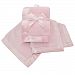 American Baby Company Sherpa Receiving Blanket, Pink by American Baby Company