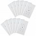 Mommys Helper Safe Plate Electrical Outlet Covers Standard, 12 Pack, White by Mommy's Helper