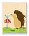 The Kids Room by Stupell Hedgehog with Bird on a Mushroom Rectangle Wall Plaque by The Kids Room by Stupell