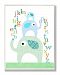 The Kids Room by Stupell Blue Elephants with Alphabet Rectangle Wall Plaque by The Kids Room by Stupell