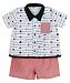 Stephan Baby Row Your Boat Bowling Shirt and Diaper Cover, 12-18 Months by Stephan Baby