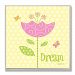 The Kids Room by Stupell Dream Pink Swirl Tulip Square Wall Plaque by The Kids Room by Stupell