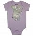 Peek A Zoo Elephant Bodysuit, Lavender, 6-12 Months by Peek A Zoo