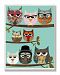 The Kids Room by Stupell Professional Owls on a Branch Rectangle Wall Plaque by The Kids Room by Stupell