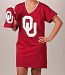 Oklahoma Sooners OU NCAA Ladies Nightshirt Sleepwear With Carrying Bag Small / Medium by Emerson Street