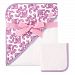 Hudson Baby Print Woven Hooded Towel and Washcloth, Floral
