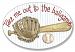 The Kids Room by Stupell Take me out to the Ballgame Oval Wall Plaque by The Kids Room by Stupell