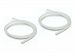 Replacement Tubing for Ameda Purely Yours Breast Pump, Retail Pack, 2 Tubes/Pack; Made By Maymom by Maymom