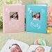 BABY Brag Book PHOTO Album for PURSE of Desk - New MOM - GRANDMA - 1st PICTURES (Boy - Blue) by FC