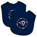 Baby Fanatic Team Color Bibs, St. Louis Rams, 2-Count by Baby Fanatic