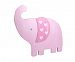 Little Love by NoJo Separates Collection 6 Piece Elephant Shaped Wall Art, Pink