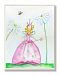 The Kids Room by Stupell Fairy Princess Among Daisies Rectangle Wall Plaque by The Kids Room by Stupell