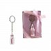 Lunaura Baby Keepsake - Set of 12 "Girl" Baby Bottle with Crystals Key Chain Favors - Pink by Lunaura