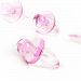 2-1/2" Clear Pink Acrylic Baby Pacifier Shower Favor 36-pcs. by Unknown