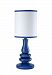 Little Love by NoJo Separates Collection Lamp and Shade, Navy/White