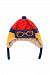 SODIAL(R) Boys Hats Crochet Earflap Winter Warm Child Cap Hat Beanie Pilot Aviator Red