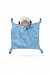 Friendly Pacifier Flatsie Blanket with Detachable Pacifier, Blue Monkey by Friendly Pacifier