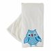 Little Acorn F13B05 3D Blue Owl Stroller Blanket
