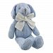 petit cheri sitting knitted mouse blue by petit cheri baby collection