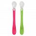 green sprouts Feeding Spoons Set, Pink/Green, 2 Count