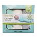 Woombie 3 Piece Organic Airwrap Vented Blankets, Green/Cream/Gray, 44"