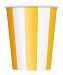 Party Paper Cups Yellow - Pack of 6 by Unique Party