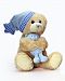 Keel Toys Cuddles Musical Bear with Teddy Blue 25cm by Keel Toys