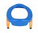 Genda 2Archer Foldable Kids Toilet Training Seats Travel Potty Seat for Boys and Girls (1-5 Years Old) (Blue )