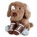 Mud Pie Plush Puppy Sock Buddy, Football