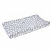 Carter's Changing Pad Cover, Grey Cloud Print, One Size