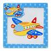 Amurleopard Child Wooden Cartoon Magnetic Dimensional Puzzles Intelligence Toys Aircraft
